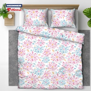 Set de pat,cearceaf cu elastic 180x200,Joy - Img 2