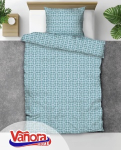 Set de pat single bumbac, 92 gsm, River