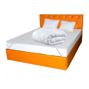 Set Saltea cu spuma, Nova Comfort Flex 160x200x20cm, fermitate tare, hipoalergenica, husa detasabila, Saltsib plus Pachet textile Avantaj cu 2 perne matlasate, 50x70cm, husa antialergenica, lavabila la 95 C si pilota iarna, microfibra 180x200cm