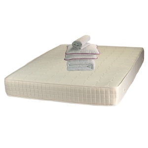 Set Saltea ortopedica tip relaxa Dafin Lux Ortopedic 180x200x21cm, fermitate medie, plasa de arcuri Bonell, fata vara-iarna, sistem de aerisire cu butoni, Salt Confort, 2 perne matlasate, 50x70cm, husa hipoalergenica si pilota vara, microfibra, 200x220cm