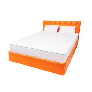 Set Saltea ortopedica, Uranus Standard Spring Comfort 180x200x26cm, plasa de arcuri Bonell, fermitate mediu spre tare, Saltsib plus 2 perne matlasate, umplutura siliconizata hipoalergenica, 50x70cm - Img 3