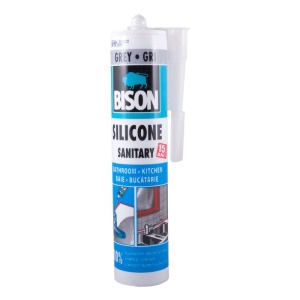 Silicon sanitar Bison gri 280ml