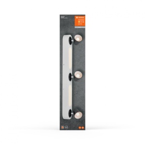 Spot LED triplu ajustabil Ledvance DECOR NEPTUNE, 26W, 2450 lm, lumina calda (3000K), IP20, 708mm, Alb, clasa energetica F - Img 1