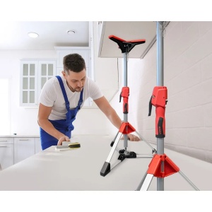 Suport telescopic profesional cu talpa pentru ridicat mobilier si corpuri suspendate, 350 kg - Img 7