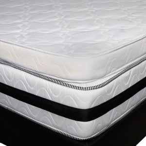Topper saltea 200x200 spuma 10cm, fermitate medie spre tare, spuma poliuretanica, husa fixa matlasata, microfibra, Saltsib - Img 3