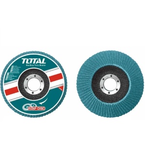 TOTAL - DISC ABRAZIV CU ZIRCONIU 115MMX22MM , P40