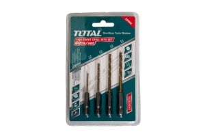 TOTAL - SET 4 BURGHIE HSS PRINDERE HEX 1/4