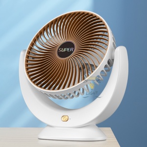 Ventilator portabil 5W, incarcare USB-C, 3 viteze, unghi reglabil - Img 3