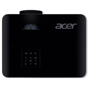 Videoproiector Acer X119H, SVGA 800*600, up to WUXGA (1920* 1200), 4.800 lumeni, 4:3/ 16:9, 20.000:1, zoom 1.1x, dimensiune maxima 300", distanta maxima de proiectie 11.8 m, boxa 3W, lampa 6.000 ore/ 15.000 ore ExtremeEco, 2.8 kg, D-sub, HDMI, PC audio