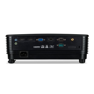 Videoproiector Acer X1329, WXGA 1280*800, up to 1920*1200, 4.800 lumeni, 16:10/ 4:3/ 16:9, 20.000:1, diagonala maxima 300'', distanta maxima de proiectie 10 m, boxa 3W, lampa 5.000 ore/ 20.000 ore, 29 dB, 2.4 kg, D- sub, composite video, 2*HDMI, PC audio - Img 2
