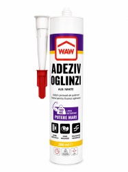 Adeziv WAW pentru montaj oglinzi, alb, 290 ml