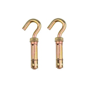 Ancora carlig si diblu metalic cu surub din otel 10x40 mm, set 2 buc
