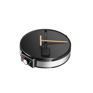 Aparat preparat clatite, 1200W, diametru plita 30 cm, temperatura ajustabila, ZLN-2922, Zilan - Img 2