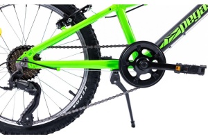 BICICLETA PEGAS MINI DRUMET 20'' NEGRU VERDE - Img 9