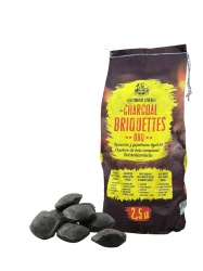 Brichete carbuni pentru gratar 2.5 kg, Lumber Jack
