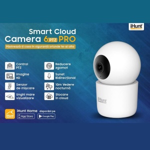 Camera de supraveghere iHunt Smart Cloud Camera 6 PTZ PRO - Img 3