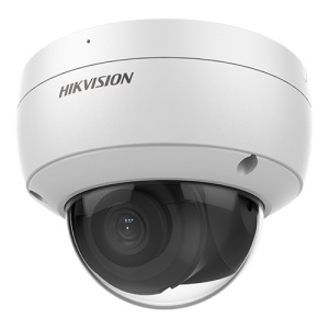 Camera supraveghere Hikvision IP dome DS-2CD2163G2-IU(2.8mm), 6MP, AcuSens - filtrarea alarmelor false dupa corpul uman si masini, microfon audion incorporat, senzor 1/2.8" Progressive Scan CMOS, rezolutie 3200 × 1800@20fps, iluminare Color: 0.005 Lux @