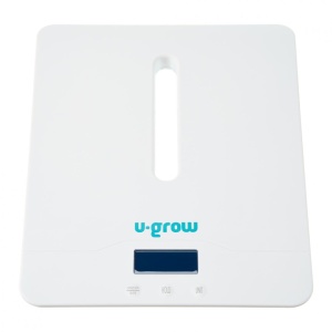 Cantar digital corporal 2in1 pentru bebe si mama, U-Grow, Display LED, blueetoth, Auto off, Functie Tara, 100kg, Alb - Img 4