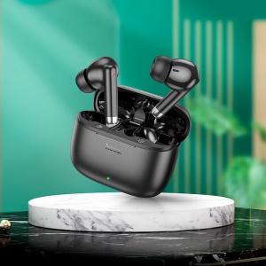 Casti Wireless, In-Ear, Bluetooth, TWS, Hoco EQ2, Negru - Img 2
