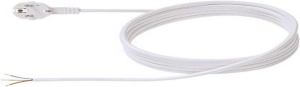Cordon prelungitor H05VV-F 3G1, 3m, Alb