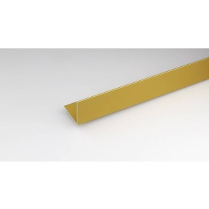 Cornier aluminiu 10x10mm 2m auriu mat