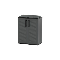 Cos gunoi selectiv cu 3 compartimente, 84 x 68 x 37 cm, E71/ECO3