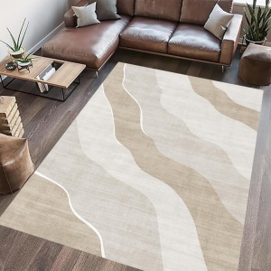 Covor printat, 70 x 140 cm, Sand, Heinner