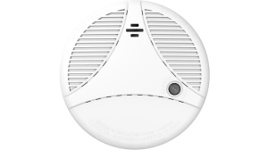 Detector monoxid de carbon de tavan Hikvision DS-PDCO-E-WE, de interior, LED indicator rosu, dimensiuni: φ120 × 42mm, temperatura de functionare: -10 °C to 50 °C.