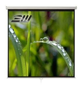 Ecran proiectie manual,perete/tavan, 200 x 200 cm, BlackMount, Format 1:1 - Img 1