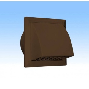 Grila ventilatie pentru fatada PVC Maro