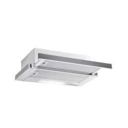 Hota telescopica, 2 motoare, 2 x 95 W, 3 trepte viteza, incorporabila, iluminare led, ZLN-3680, Floria, Alb - Img 2