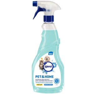 Igienol, Solutie spray dezinfectanta, suprafete multiple, Pet & Home, 750 ml