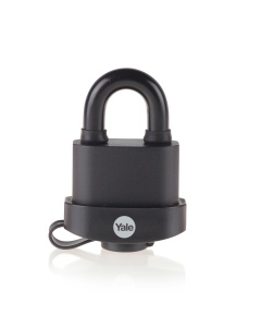 Lacat cu cheie, 51 mm, exterior, otel laminat, rezistent la intemperii, Yale - Img 1