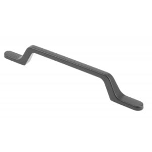 Maner Flavio negru mat 128mm