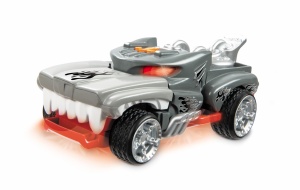 MASINA CU LUMINI SI SUNETE, MONSTER ACTION-HOTWEILER, HOT WHEELS - Img 4