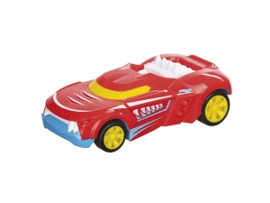 MASINA PULL&BACK, GROWLER, ROSU, HOT WHEELS