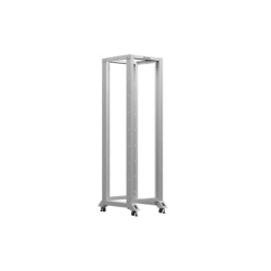 OPEN RACK 19" 42U 600X800 GREY LANBERG, Self-assembly, RAL color RAL7035, maximum static load 600 kg, gri