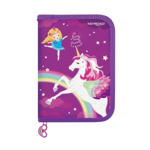 Penar echipat, 27 piese, 1 fermoar, 1 extensie, Astronaut sau Unicorn - Img 2