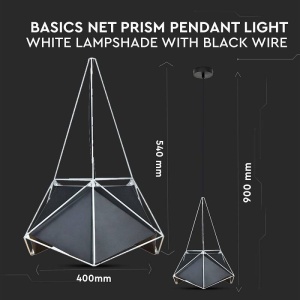 Pendul Prism negru V-TAC - Img 2