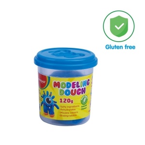 Plastilina la borcan, 120 g, Albastru