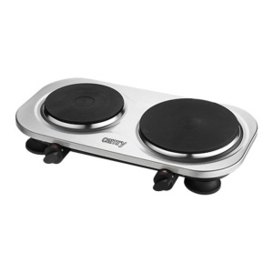 Plita electrica dubla, 2500 W, portabila, 48 x 30 x 7 cm, Camry