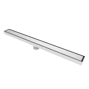 Rigola dus 50 cm, din inox satinat, finisaj inox