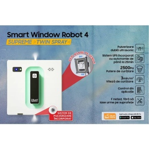 Robot iHunt de curatare geamuri Smart Window 4 SUPREME Twin Spray - Img 3