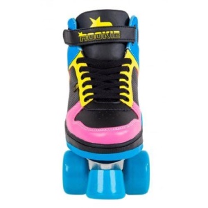 ROLE ROOKIE HYPE HI TOP TRAINER 35 NEGRU ALBSTRU ROZ - Img 3