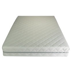 Saltea ortopedica Astral Standard Spring 160x200x25 cm, arcuri Bonell, husa detasabila tricot, hipoalergenica, fermitate tare - Img 3