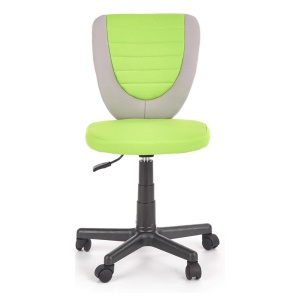 Scaun birou copii HM Toby, ergonomic, cadru polipropilena, rotativ, inaltime reglabila, 80 kg, gri verde - Img 2