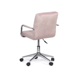 Scaun birou copii OFF 328V, ergonomic, catifea, inaltime reglabila, rotativ, 80 kg - Img 2