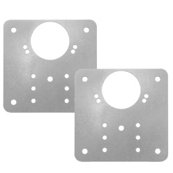 Set 2 placute reparatie balama, 90 x 90 mm
