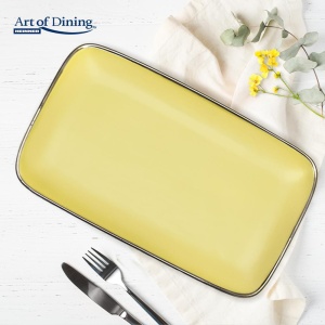 SET 2 PLATOURI CERAMICA 32x20 CM, MEDEEA, ART OF DINING - Img 4