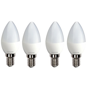 Set 4 Becuri cu led 4W E14 Lumina calda LF 3042 - Img 1